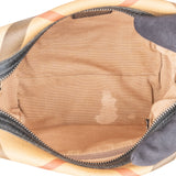Burberry Nova-Check Monogram Mini Boston Handbag