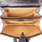 Celine Boxcalf Leather Horse Carriage Triomphe Shoulder Bag