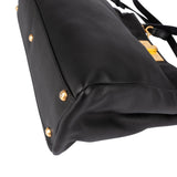 Fendi Black Calfskin Peekaboo Handbag