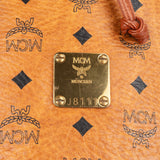 MCM Monogram Visetos Drawstring Bucket Crossbody Bag