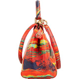 Fendi Multicolor Swirl Print Peekaboo Mini Handbag