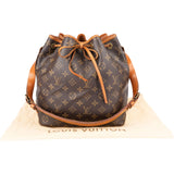 Louis Vuitton Monogram Canvas Sac Noé Petit Shoulder Bag