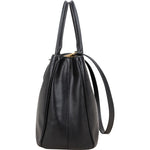 Prada Black Saffiano Leather Galleria Handbag - vintageandkickz