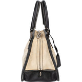 Loewe Leather Suede Fusta Amazona Handbag