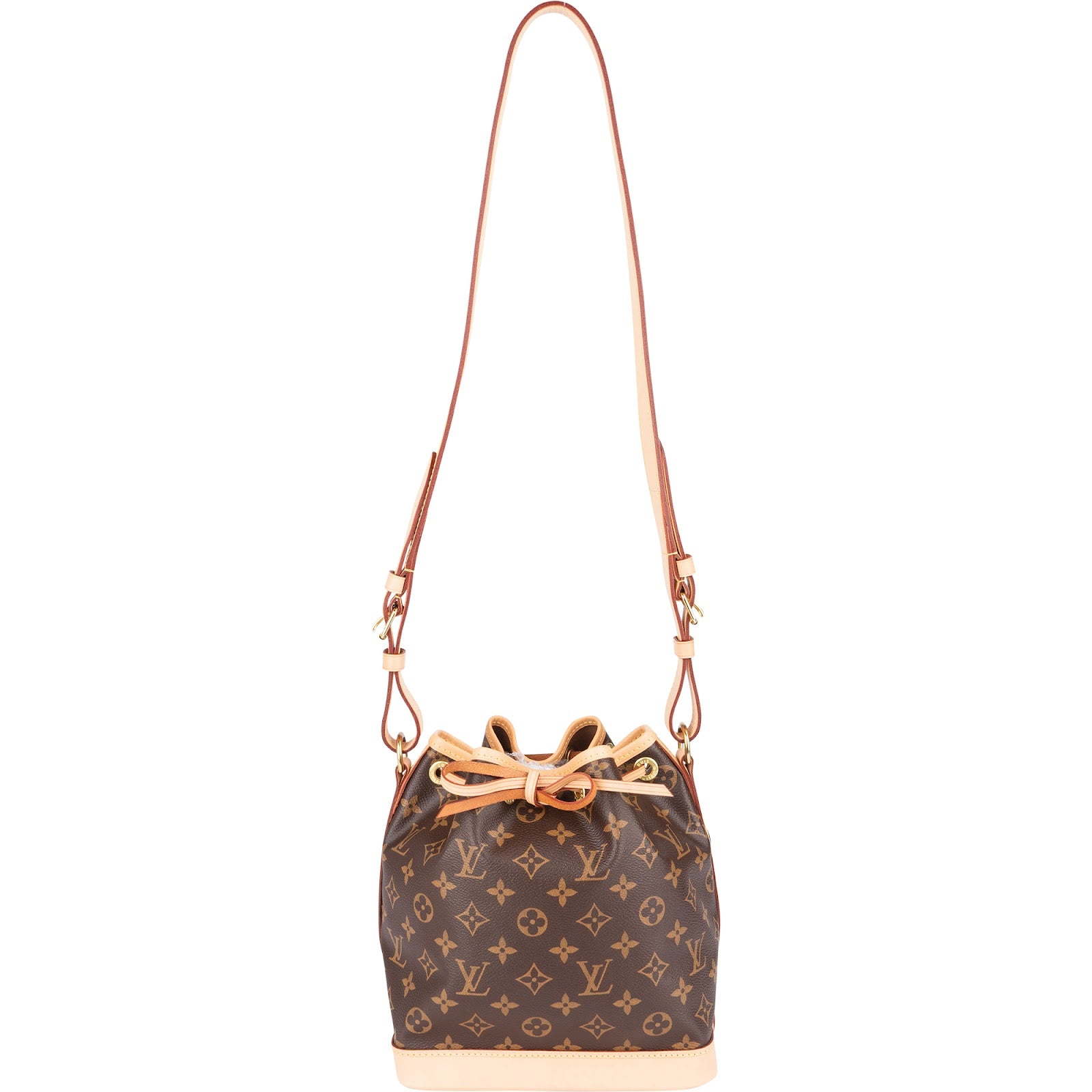 Louis Vuitton Canvas Monogram NM Noe BB Crossbody Bag - vintageandkickz