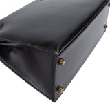 Hermès Box Calf Sellier Kelly 28 Handbag