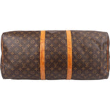 Louis Vuitton Monogram Canvas Keepall 55 Travel Bag