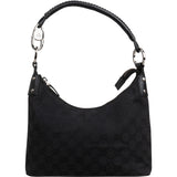 Gucci Monogram GG Canvas Small Hobo Shoulder Bag