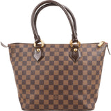 Louis Vuitton Monogram Damier Ebene Canvas Saleya PM Handbag
