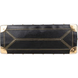 Louis Vuitton Black Leather Suhali Handbag