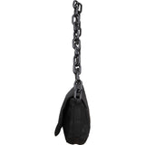 Prada Nero Tessuto Plastic Chain Shoulder Bag