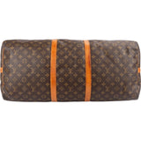 Louis Vuitton Monogram Canvas Keepall 60 Bandoulière Travel Bag