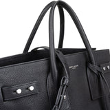 Saint Laurent Grained Leather Sac de Jour Handbag