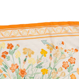 Hermès Twill Oeillets Sauvages Silk 90 Scarf Tuch