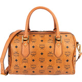 MCM Monogram Visetos Heritage Boston Handbag