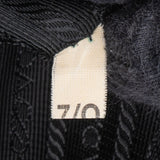 Prada Black Tessuto Gaufre Satchel Handbag