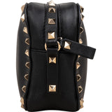 Valentino Garavani Leather Rockstud Camera Crossbody Bag