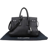 Saint Laurent Grained Leather Sac de Jour Handbag