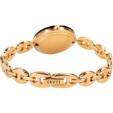 Gucci Gold Tone Change Bezel Chain 11/12.2 Bezel Woman Watch