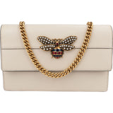 Gucci Leather Queen Margaret Wallet On Chain Crossbody Bag