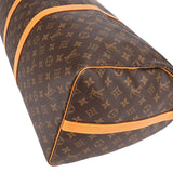 Louis Vuitton Monogram Canvas Keepall 55 Bandoulière Travel Bag