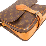 Louis Vuitton Monogram Canvas Cartouchiere MM Crossbody Bag - vintageandkickz