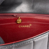 Chanel Vertical Quilted Lambskin 24K Gold Single Flap Crossbody Bag