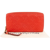 Louis Vuitton Leather Monogram Empreinte Zippy Wallet
