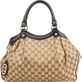 Gucci Monogram GG Canvas Sukey Handbag