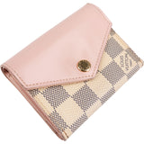 Louis Vuitton Monogram Damier Azur Zoe Mini Wallet
