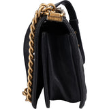 [🔄️B11 / F26] Chanel Quilted Lambskin Medium Boy Crossbody Bag - vintageandkickz