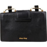 Miu Miu Madras Crystal Leather Crossbody Bag - vintageandkickz
