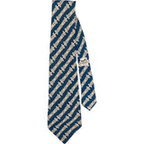 Hermès H Belt Pattern Silk Tie Krawatte