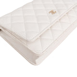 Chanel Quilted Caviar Quilted Wallet On Chain Crossbody Bag