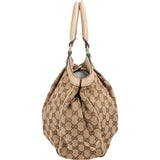 Gucci Monogram GG Canvas Sukey Medium Hobo Handbag