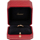 Cartier Au 750 Gold LOVE Wedding Band Ring (#51)