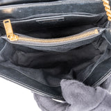Saint Laurent Quilted Leather Small Loulou Crossbody Bag