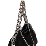 Stella McCartney Shaggy Falabella Fold Over Tote Crossbody Handbag
