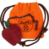 Hermès Leather Apple Bag Charm