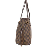 Louis Vuitton Monogram Damier Ebene Canvas Neverfull PM Shoulder Bag - vintageandkickz