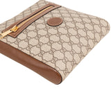 Gucci Monogram GG Supreme Interlocking G Messenger Crossbody Bag