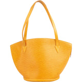Louis Vuitton Yellow Epi Leather Sac St. Jacques GM Shoulder Bag