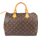 Louis Vuitton Monogram Canvas Speedy 30 Handbag
