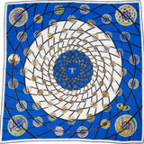 Hermès Les Feux de L'Espace Silk 90 Scarf Tuch