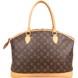 Louis Vuitton Monogram Canvas Lockit Horizontal GM Handbag