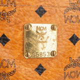 MCM Monogram Visetos Tote Shoulder Bag