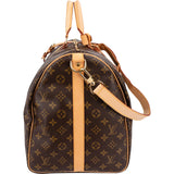 Louis Vuitton Monogram Canvas Keepall 55 Bandoulière Travel Bag