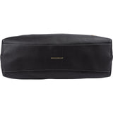 Coach Black Leather Big Cary Shoulder Bag