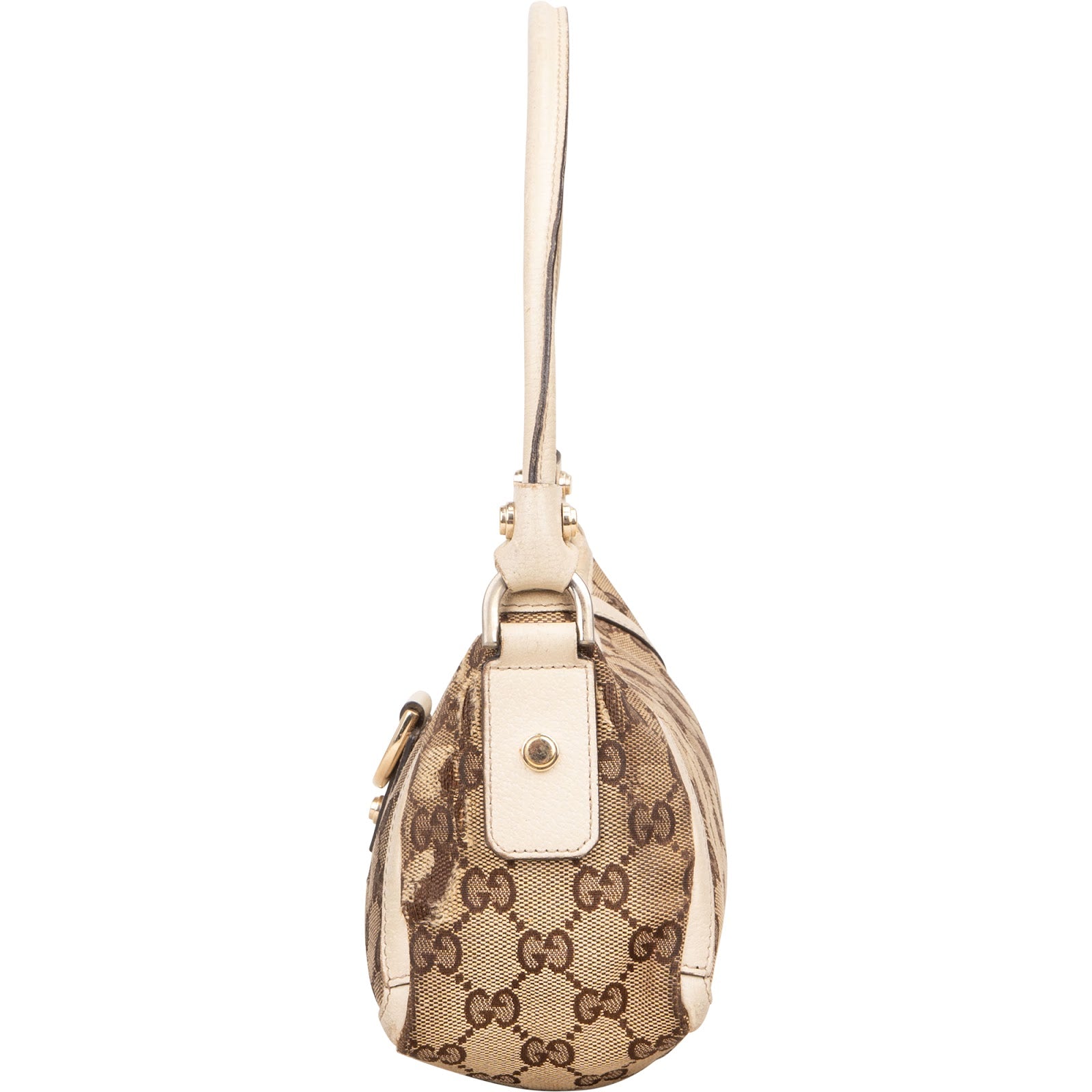 [🔄️B09 / F11] Gucci Monogram GG Canvas Abbey Shoulder Handbag - vintageandkickz