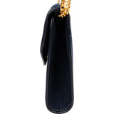 Christian Dior Blue Oblique Monogram Single Enevelope Flap Shoulder Bag